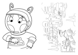 Backyardigans desenho para colorir 03 e 04