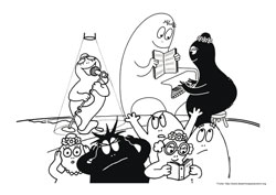 Barbapapa desenho para colorir 05