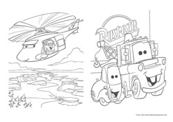 Carros desenho para colorir 05 e 06