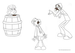 Chaves desenho para colorir 03