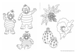 Fimbles desenho para colorir 01 e 02