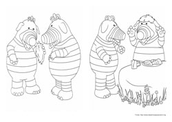 Fimbles desenho para colorir 07 e 08