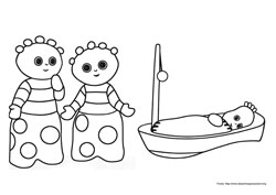 In The Night Garden desenho para colorir 07 e 08