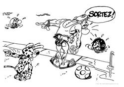 Marsupilami desenho para colorir 05