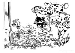 Marsupilami desenho para colorir 06