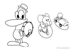 Pocoyo desenho para colorir 07 e 08