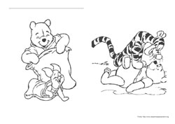 Pooh desenho para colorir 07 e 08