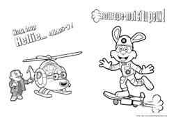 Roary, o Carrinho de Corrida desenho para colorir 06 e 07