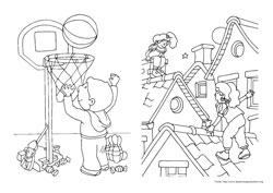 São Nicolau desenho para colorir 08 e 09