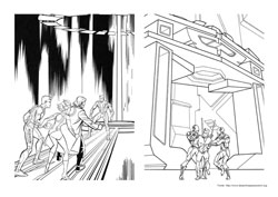 Tron desenho para colorir 03 e 04